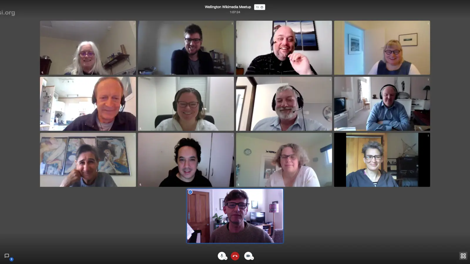 Videoconference interface preview 2